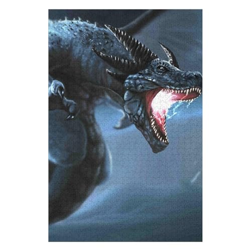 1000-teiliges Puzzle für Erwachsene, 1000-teiliges Puzzle, Jigsaw Puzzles, Fliegender Drache, Entspannungspuzzles, Spiele, unmögliche Puzzles, Spiele, 1000 Stück, 26 x 38 cm, c313gy 1000-teiliges Puzzle für Erwachsene, 1000-teiliges Puzzle, Jigsaw Puzzles, Fliegender Drache, Entspannungspuzzles, Spiele, unmögliche Puzzles, Spiele, 1000 Stück, 26 x 38 cm, c313gy von HNBDE