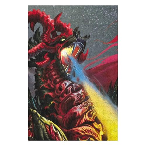 1000-teiliges Puzzle für Erwachsene, 1000-teiliges Puzzle, Jigsaw Puzzles, Fliegender Drache, Entspannungspuzzles, Spiele, unmögliche Puzzles, Spiele, 1000 Stück, 26 x 38 cm, c367gy 1000-teiliges Puzzle für Erwachsene, 1000-teiliges Puzzle, Jigsaw Puzzles, Fliegender Drache, Entspannungspuzzles, Spiele, unmögliche Puzzles, Spiele, 1000 Stück, 26 x 38 cm, c367gy von HNBDE