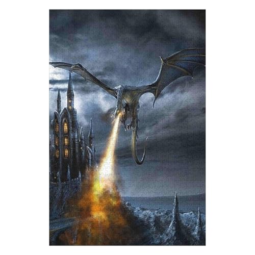 1000-teiliges Puzzle für Erwachsene, Fliegender Drache, DIY-Spielzeug, Entspannungspuzzles, Spiele, unmögliche Puzzles, Spiele, Geschenk, Mehrfarbig, Lernspiele, 1000 Stück, 50 * 70cm c17gy 1000-teiliges Puzzle für Erwachsene, Fliegender Drache, DIY-Spielzeug, Entspannungspuzzles, Spiele, unmögliche Puzzles, Spiele, Geschenk, Mehrfarbig, Lernspiele, 1000 Stück, 50 * 70cm c17gy von HNBDE