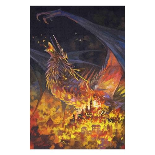 1000-teiliges Puzzle für Erwachsene, Fliegender Drache, DIY-Spielzeug, Entspannungspuzzles, Spiele, unmögliche Puzzles, Spiele, Geschenk, Mehrfarbig, Lernspiele, 1000 Stück, 50 * 70cm c443gy 1000-teiliges Puzzle für Erwachsene, Fliegender Drache, DIY-Spielzeug, Entspannungspuzzles, Spiele, unmögliche Puzzles, Spiele, Geschenk, Mehrfarbig, Lernspiele, 1000 Stück, 50 * 70cm c443gy von HNBDE