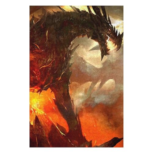 1000-teiliges Puzzle für Erwachsene, Fliegender Drache, DIY-Spielzeug, Entspannungspuzzles, Spiele, unmögliche Puzzles, Spiele, Geschenk, Mehrfarbig, Lernspiele, 1000 Stück, 50 * 70cm c52gy 1000-teiliges Puzzle für Erwachsene, Fliegender Drache, DIY-Spielzeug, Entspannungspuzzles, Spiele, unmögliche Puzzles, Spiele, Geschenk, Mehrfarbig, Lernspiele, 1000 Stück, 50 * 70cm c52gy von HNBDE