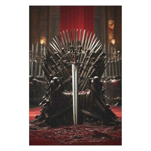 1000-teiliges Puzzle für Erwachsene | Drachenmädchen | Familienspaß-Puzzle 1000 Teile für Erwachsene 50 * 70cm von HNBDE