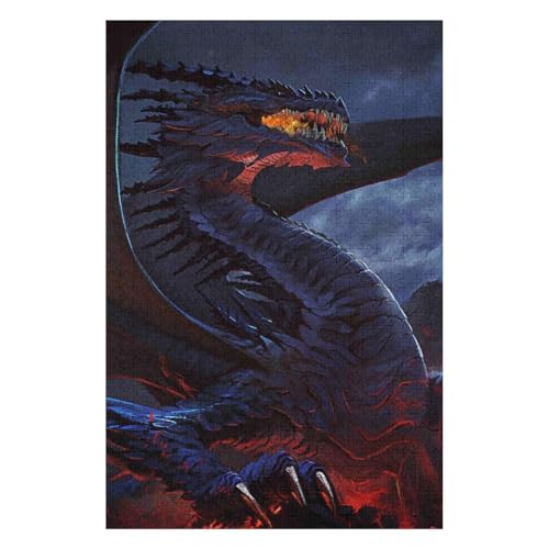1000-teiliges Puzzle für Erwachsene | Fliegender Drache | Familienspaß-Puzzle 1000 Teile für Erwachsene 50 * 70cm c454gy 1000-teiliges Puzzle für Erwachsene | Fliegender Drache | Familienspaß-Puzzle 1000 Teile für Erwachsene 50 * 70cm c454gy von HNBDE