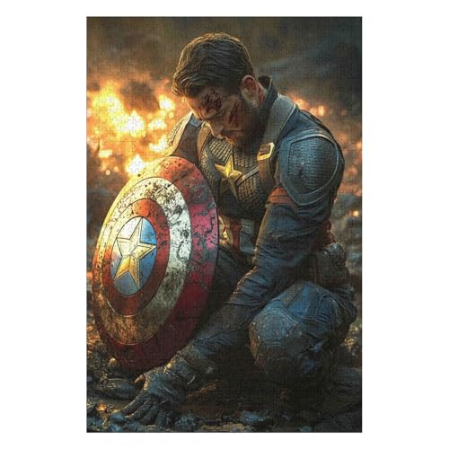 1000-teiliges Puzzle für Jugendliche und Erwachsene, Filmplakate, schwieriges und intellektuell herausforderndes Spiel, 38 * 52cm von HNBDE