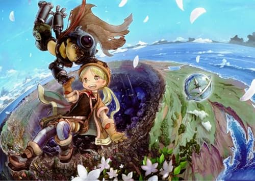 1500-teiliges Puzzle, Japanisches Anime-Poster „Made in Abyss“, für Erwachsene, Lernspielzeug für die Familie,57x87cm 1500-teiliges Puzzle, Japanisches Anime-Poster „Made in Abyss“, für Erwachsene, Lernspielzeug für die Familie,57x87cm von HNBDE