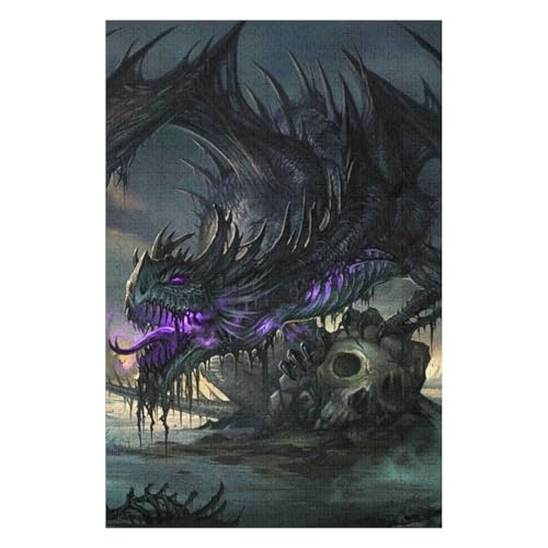 1500-teiliges Puzzle für Erwachsene, Fliegender Drache, DIY-Spielzeug, Entspannungspuzzles, Spiele, unmögliche Puzzles, Spiele, Geschenk, Mehrfarbig, Lernspiele, 1500 Stück, 57 * 87cm, c146gy 1500-teiliges Puzzle für Erwachsene, Fliegender Drache, DIY-Spielzeug, Entspannungspuzzles, Spiele, unmögliche Puzzles, Spiele, Geschenk, Mehrfarbig, Lernspiele, 1500 Stück, 57 * 87cm, c146gy von HNBDE