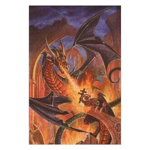 1500-teiliges Puzzle für Erwachsene, Fliegender Drache, DIY-Spielzeug, Entspannungspuzzles, Spiele, unmögliche Puzzles, Spiele, Geschenk, Mehrfarbig, Lernspiele, 1500 Stück, 57 * 87cm, c188gy 1500-teiliges Puzzle für Erwachsene, Fliegender Drache, DIY-Spielzeug, Entspannungspuzzles, Spiele, unmögliche Puzzles, Spiele, Geschenk, Mehrfarbig, Lernspiele, 1500 Stück, 57 * 87cm, c188gy von HNBDE