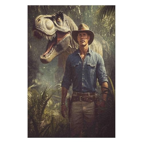 1500-teiliges Puzzle für Erwachsene, Jurassic World, DIY-Spielzeug, Entspannungspuzzles, Spiele, Unmögliche Puzzles, Spiele, Geschenk, Mehrfarbig, Lernspiele, 1500 Stück, 57 * 87cm 1500-teiliges Puzzle für Erwachsene, Jurassic World, DIY-Spielzeug, Entspannungspuzzles, Spiele, Unmögliche Puzzles, Spiele, Geschenk, Mehrfarbig, Lernspiele, 1500 Stück, 57 * 87cm von HNBDE