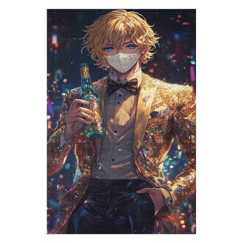 Cartoon，| 1500 Piece Jigsaw Puzzle | Vintage Jigsaw Puzzle | Sustainable Puzzle for Adults | Premium 100% Recycled Board | Great Gift for Adults |57 * 87cm von HNBDE