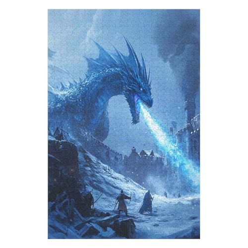 Dragon Girl-1000-teiliges Puzzle für Erwachsene, Unterhaltungspuzzle, geistiges Dekompressionsspielzeug, 3D-Druck, HD-Spielzeug, DIY-Geburtstag, 26 x 38 cm Dragon Girl-1000-teiliges Puzzle für Erwachsene, Unterhaltungspuzzle, geistiges Dekompressionsspielzeug, 3D-Druck, HD-Spielzeug, DIY-Geburtstag, 26 x 38 cm von HNBDE