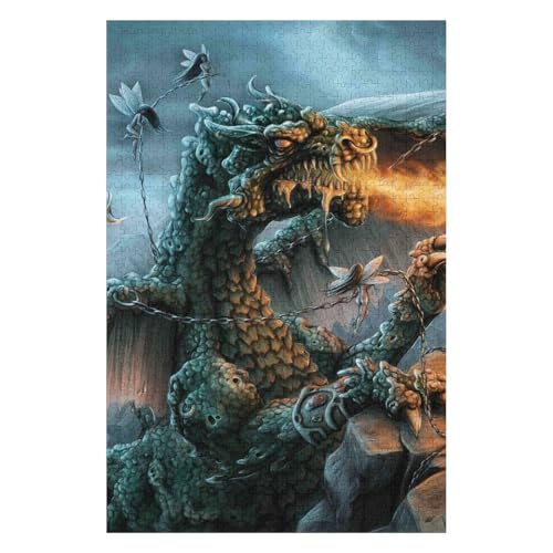 Fliegender Drache, Puzzle 1000 Teile für Erwachsene, Puzzle, Geburtstagsgeschenk für Kinder, Teenager, Familie, Heimdekorationsstil, 1000 Teile, Stil 50 * 70cm c415gy Fliegender Drache, Puzzle 1000 Teile für Erwachsene, Puzzle, Geburtstagsgeschenk für Kinder, Teenager, Familie, Heimdekorationsstil, 1000 Teile, Stil 50 * 70cm c415gy von HNBDE