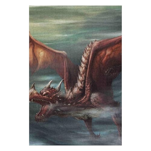 Fliegender Drache Puzzle 1000 Teile Papierbild Puzzle Familiendekorationen Einzigartige Geschenke für Kinder 38 * 52cmc280gy Fliegender Drache Puzzle 1000 Teile Papierbild Puzzle Familiendekorationen Einzigartige Geschenke für Kinder 38 * 52cmc280gy von HNBDE