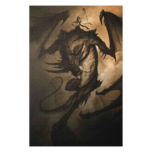 Flying Dragon 1000 Piece Paper Jigsaw Puzzle Cartoon Character Gift for Adults 38x52cm00PY168 Flying Dragon 1000 Piece Paper Jigsaw Puzzle Cartoon Character Gift for Adults 38x52cm00PY168 von HNBDE