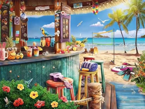Getränkeladen am Strand Jigsaw Puzzles for Adults 1500 Jigsaw Puzzles Adults,1500 Pieces Puzzle Educational Challenge Toy Games Beautiful Home Decoration Puzzle57x87cm Getränkeladen am Strand Jigsaw Puzzles for Adults 1500 Jigsaw Puzzles Adults,1500 Pieces Puzzle Educational Challenge Toy Games Beautiful Home Decoration Puzzle57x87cm von HNBDE