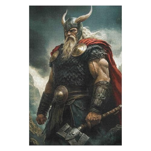 Hunter，| 1000 Piece Jigsaw Puzzle | Vintage Jigsaw Puzzle | Sustainable Puzzle for Adults | Premium 100% Recycled Board | Great Gift for Adults |50 * 70cm von HNBDE