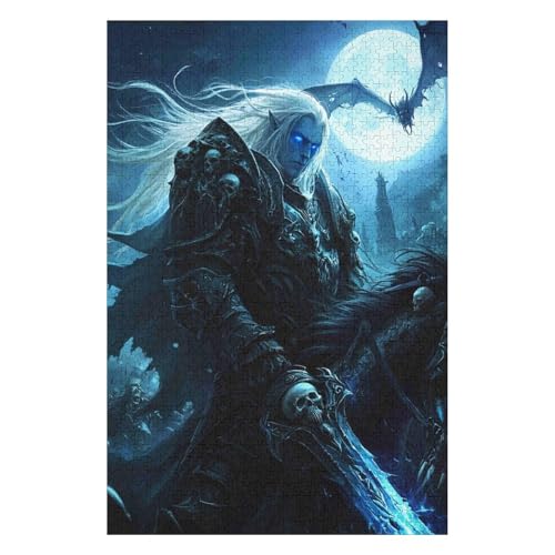 Jigsaw Puzzle 1000 Piece,World of Warcraft,for Kids and Adults, Paper Personalised Assemjigsaw Fun Game(50 * 70cm) von HNBDE