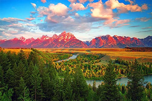 Jigsaw Puzzle 1000 Piece Landscape California Gift DIY Modern Wall Art Unique Gift Home Decor 38x52cmPi316 von HNBDE