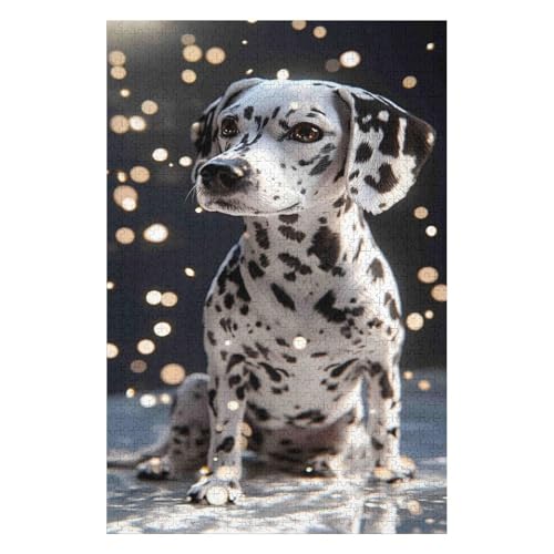 Jigsaw Puzzles for Adults 1000 Piece Jigsaw Puzzles for Adults,JigsawPuzzle 1000 Pieces for Adults Challenging Puzzle Games-Dalmatian38*52cm Jigsaw Puzzles for Adults 1000 Piece Jigsaw Puzzles for Adults,JigsawPuzzle 1000 Pieces for Adults Challenging Puzzle Games-Dalmatian38*52cm von HNBDE