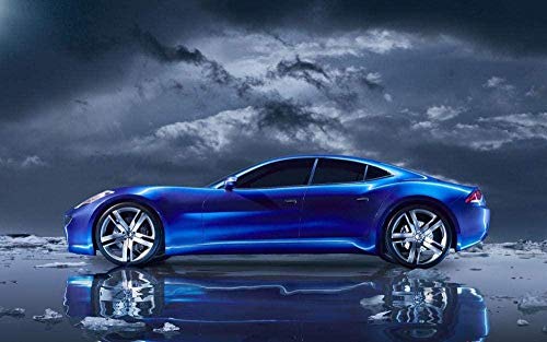 Luxury Sports Car 1000 Piece Jigsaw Puzzles for Adults Entertainment Puzzles Intellectual Decompression Toy 3D Printing HD Toy DIY Birthday Gift 38x52cm von HNBDE