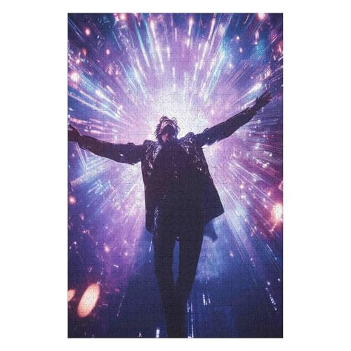 Movie Poster，| 1500 Piece Jigsaw Puzzle | Vintage Jigsaw Puzzle | Sustainable Puzzle for Adults | Premium 100% Recycled Board | Great Gift for Adults |57 * 87cm von HNBDE