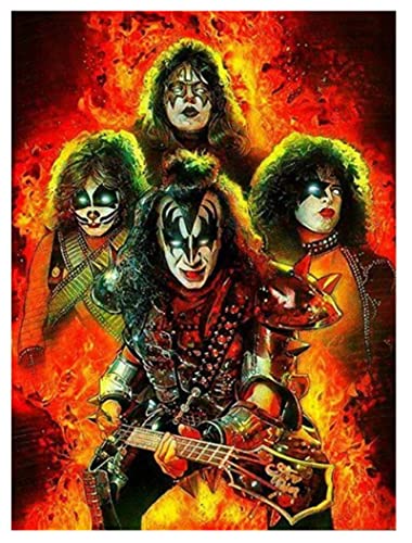 Prince Singer Kiss Puzzle 1000 Pieces Suitable for Adults, Children and Families, Stress Relief Puzzle Games, 50x70cm Prince Singer Kiss Puzzle 1000 Pieces Suitable for Adults, Children and Families, Stress Relief Puzzle Games, 50x70cm von HNBDE