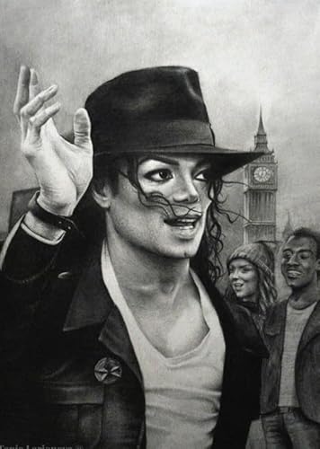 Puzzle, 1000 Teile, Musiker, Tänzer, Michael, Kunstposter, Lernspielzeug für Erwachsene und Familien,38x52cm Puzzle, 1000 Teile, Musiker, Tänzer, Michael, Kunstposter, Lernspielzeug für Erwachsene und Familien,38x52cm von HNBDE
