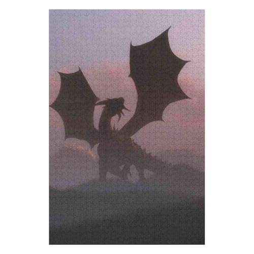 Puzzle, 1000 Teile, Schottland, Lernspielzeug für Erwachsene, Freizeitunterhaltung für Kinder, Dekoration, Malerei, Fliegender Drache, 50 * 70cm c272gy Puzzle, 1000 Teile, Schottland, Lernspielzeug für Erwachsene, Freizeitunterhaltung für Kinder, Dekoration, Malerei, Fliegender Drache, 50 * 70cm c272gy von HNBDE