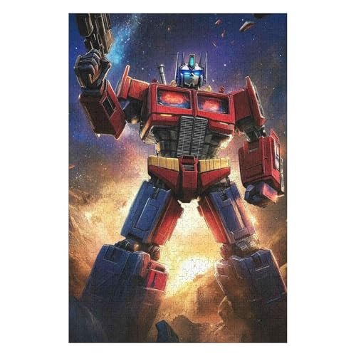 Puzzle 1000 Pieces Car Warrior Adults and Children Puzzles 1000 Pieces High Difficulty Family Puzzle Decompression Game 26x38cm von HNBDE