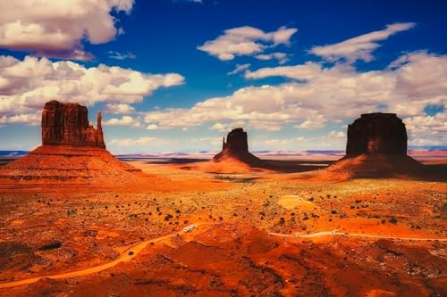 Puzzle 1000 Pieces Monument Valley Arizona Rocks 38x52cm Puzzle 1000 Pieces Monument Valley Arizona Rocks 38x52cm von HNBDE