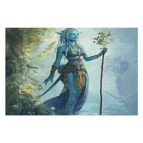 Puzzle 1000 Pieces Movie Characters Adults and Children Puzzles 1000 Pieces High Difficulty Family Puzzle Decompression Game21 26x38cm Fds053 von HNBDE