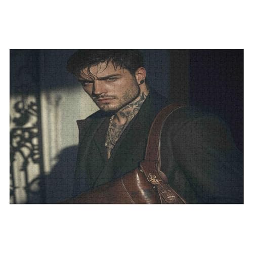 Puzzle 1000 Pieces Russian Gangsters Adults and Children Puzzles 1000 Pieces High Difficulty Family Puzzle Decompression Game21 38x52cm NbG172 von HNBDE