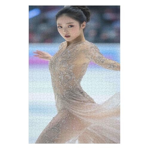 Puzzle 1000 Pieces for Adults Figure Skating Art Puzzles Classic Puzzle for Children from 14 Years 50x70cm Puzzle 1000 Pieces for Adults Figure Skating Art Puzzles Classic Puzzle for Children from 14 Years 50x70cm von HNBDE