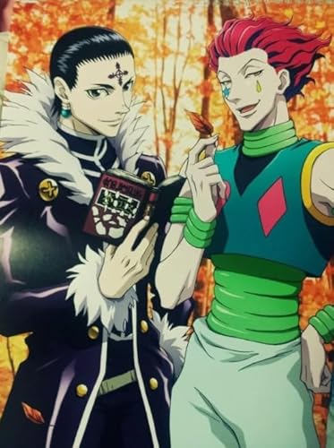 Puzzle 1000 Stück - Unregelmäßiges Puzzles - Classic Japanese Animes Hisoka Posters - Lernspielzeug Für Kinder - Erwachsene Spielzeug Zum Stressabbau Für Die Ganze Familie - 38x52cm von HNBDE