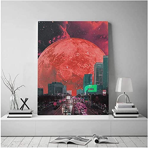 Puzzle 1000 Teile Ästhetik Synthwave Surrealismus Bilder Szenische Poster für Papierspielzeug für Erwachsene Dekompressionsspiel Puzzle 1000 Teile Ästhetik Synthwave Surrealismus Bilder Szenische Poster für Papierspielzeug für Erwachsene Dekompressionsspiel von HNBDE