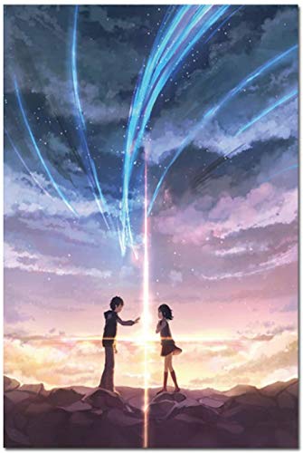 Puzzle 1000 Teile Manga-Filmplakat Anime-Film Dein Name Poster Kimi No NA Wa PapierFür Erwachsene Kinder Spiele Lernspielzeug Puzzle 1000 Teile Manga-Filmplakat Anime-Film Dein Name Poster Kimi No NA Wa PapierFür Erwachsene Kinder Spiele Lernspielzeug von HNBDE