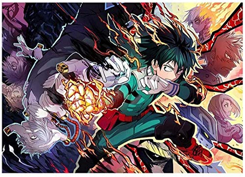 Puzzle 1000 Teile My Hero Academia Gemälde Japanisches Anime-Poster Kinderkunst für Erwachsene Kinderspiele Lernspielzeug Puzzle 1000 Teile My Hero Academia Gemälde Japanisches Anime-Poster Kinderkunst für Erwachsene Kinderspiele Lernspielzeug von HNBDE