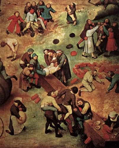 Puzzle 1000 Teile Pieter Bruegel Kunstwerk Poster Reproduktion Spielzeug Erwachsene Dekompressionsspiel50x70cm von HNBDE