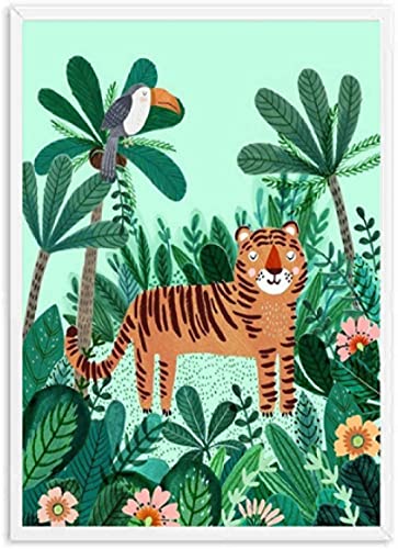 Puzzle 1000 Teile Tiger Panda Leopard Papagei Dschungel Nordic PaperFor Erwachsene Kinder Spiele Lernspielzeug Puzzle 1000 Teile Tiger Panda Leopard Papagei Dschungel Nordic PaperFor Erwachsene Kinder Spiele Lernspielzeug von HNBDE