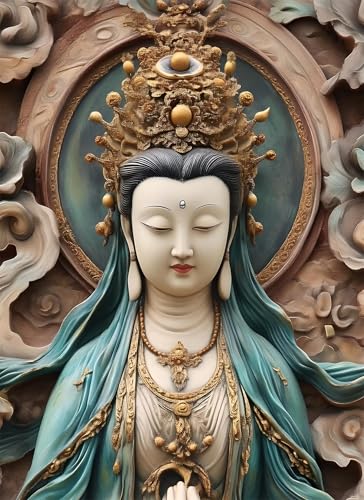 Puzzle 1000 Teile Zen Puzzle Erwachsene, Holzpuzzle Klassische Puzzles Statue Jigsaw Puzzles für Erwachsene und Kinder, Clevere Rätsel Paper Jigsaw, 50x70cm Puzzle 1000 Teile Zen Puzzle Erwachsene, Holzpuzzle Klassische Puzzles Statue Jigsaw Puzzles für Erwachsene und Kinder, Clevere Rätsel Paper Jigsaw, 50x70cm von HNBDE