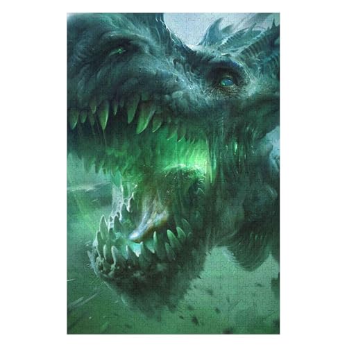 Puzzle 1000 Teile für Erwachsene - Fliegender Drache - Pädagogisches intellektuelles Dekompressionsspielzeug, lustiges Familienspiel für Kinder und Erwachsene, anspruchsvolle 26 x 38 cm c148gy Puzzle 1000 Teile für Erwachsene - Fliegender Drache - Pädagogisches intellektuelles Dekompressionsspielzeug, lustiges Familienspiel für Kinder und Erwachsene, anspruchsvolle 26 x 38 cm c148gy von HNBDE