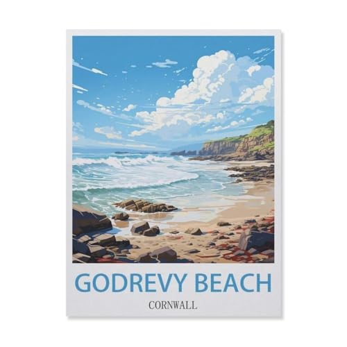 Puzzle 1000 pièces Pour adultes, Godre Beach, Cornouailles, lac, Puzzle Papier - DS26x38cmJ313 Puzzle 1000 pièces Pour adultes, Godre Beach, Cornouailles, lac, Puzzle Papier - DS26x38cmJ313 von HNBDE