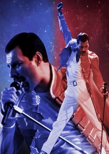 Puzzle 1000 pièces Queen.Band Poster Pour adultes, jeu de décompression Familial,50x70cm J086 von HNBDE