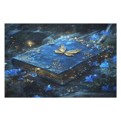 Puzzle 1500 Pieces EnchantedFantasyBook Colourful Puzzle for Adults and Children in Proven Quality20 57x87cm NbG355 von HNBDE
