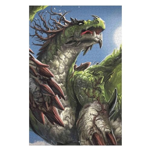 Puzzle 1500 Pieces Flying Dragon Puzzle DIY Kit Paper Toy Unique Gift Home Decor 57x87cm Puzzle 1500 Pieces Flying Dragon Puzzle DIY Kit Paper Toy Unique Gift Home Decor 57x87cm von HNBDE