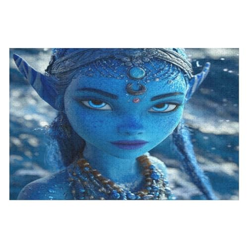 Puzzle 1500 Pieces Movie Characters Adults and Children Puzzles 1500 Pieces High Difficulty Family Puzzle Decompression Game21 57x87cm Fds042 von HNBDE