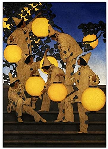 Puzzle 1500 Teile Die Laternenträger Vintage Poster Retro Papier Für Erwachsene Kinder Spiele Lernspielzeug von HNBDE