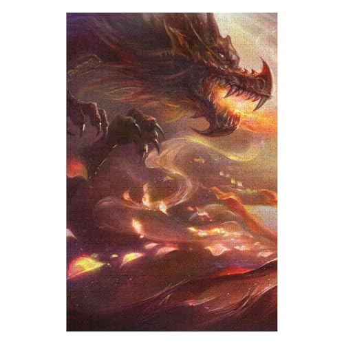 Puzzle 1500 Teile für Erwachsene, Steine, 1500-teiliges Puzzle für Erwachsene - Fliegender Drache, Papierpuzzle 57 * 87cm c417gy Puzzle 1500 Teile für Erwachsene, Steine, 1500-teiliges Puzzle für Erwachsene - Fliegender Drache, Papierpuzzle 57 * 87cm c417gy von HNBDE