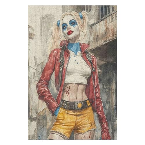 Puzzle 1500 Teile für Erwachsene, Steine, 1500-teiliges Puzzle für Erwachsene - Joker-Film, Papierpuzzle 57 * 87cm Puzzle 1500 Teile für Erwachsene, Steine, 1500-teiliges Puzzle für Erwachsene - Joker-Film, Papierpuzzle 57 * 87cm von HNBDE