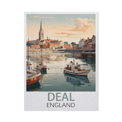 Puzzle en Papier 1000 pièces, Deal, Angleterre, jouet éducatif Pour adultes, Cadeau d'anniversaire, décoration - T50x70cm, J190 Puzzle en Papier 1000 pièces, Deal, Angleterre, jouet éducatif Pour adultes, Cadeau d'anniversaire, décoration - T50x70cm, J190 von HNBDE