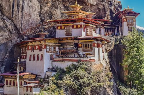 Puzzle for Adults 1000 Pieces Himalayan Monastery Mj362TY 38x52cm von HNBDE